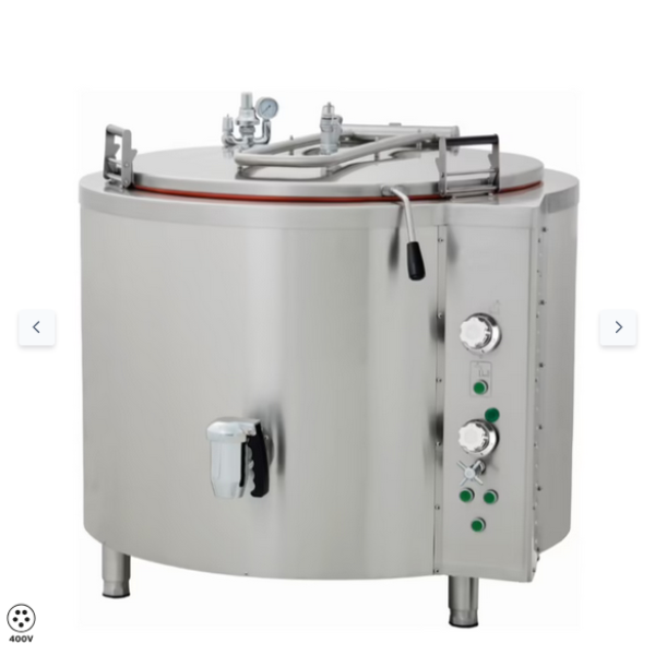  Τηγάνι βρασμού 420L - Ηλεκτρικό - Έμμεσο - 400V